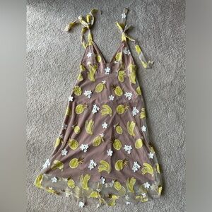 For Love and Lemons mesh/sequins dress